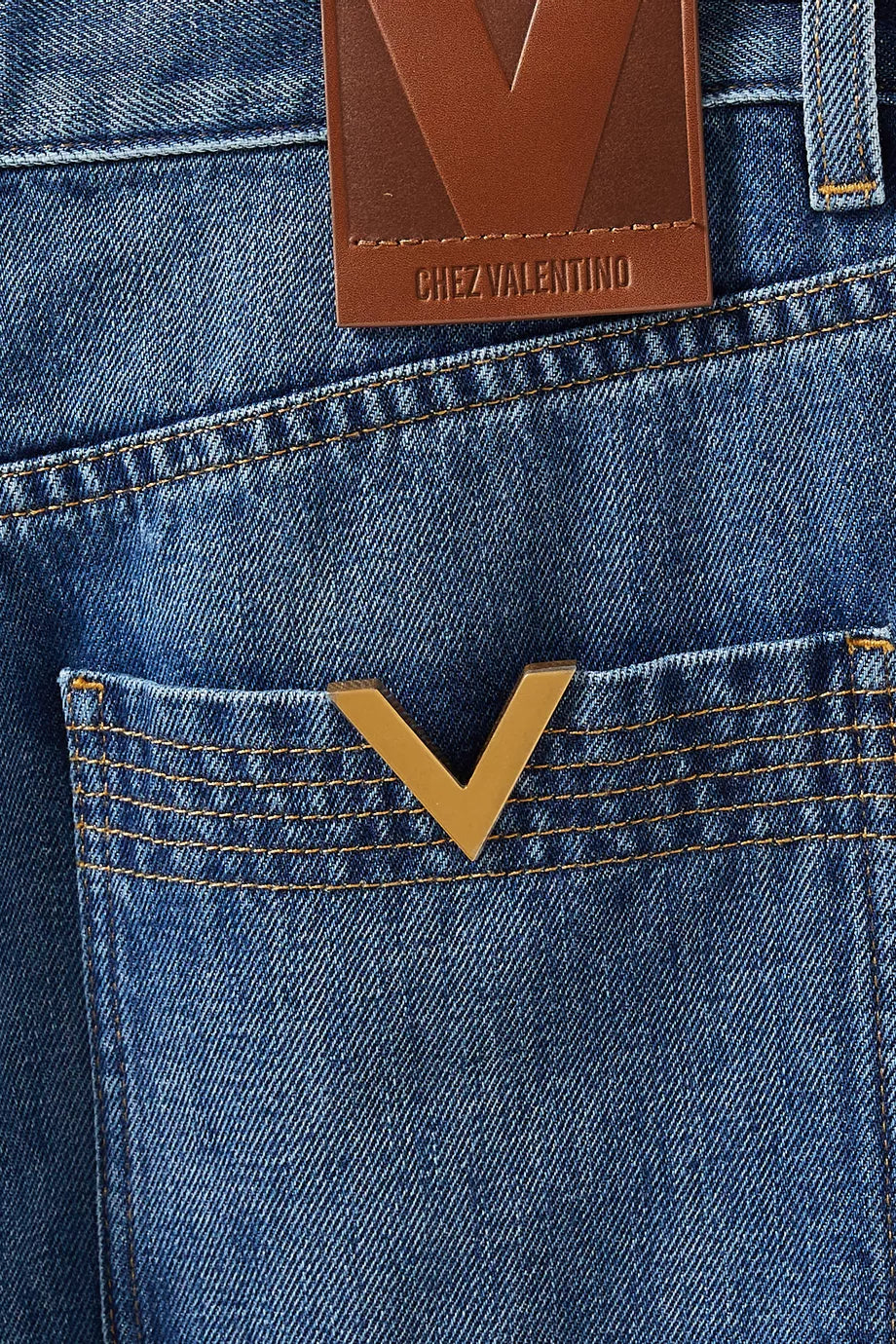 Women’s Classic Blue High-Waist Denim Jeans