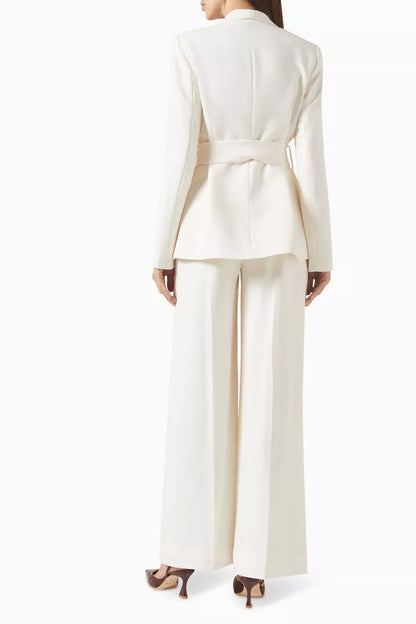 WOMENS ,S WHITE SHIRT COORDSET